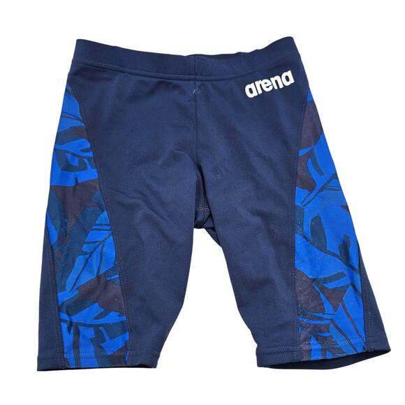 Arena Boy's Board Swimsuit Jammer Size 24 Junior Navy Blue - Picture 1 of 4